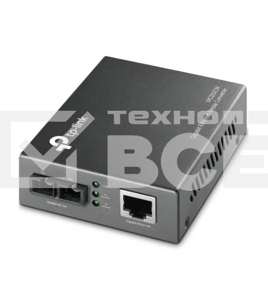 Сетевое оборудование TP-Link SMB MC200CM Медиаконвертор 10/100/1000M RJ45 to 1000M multi-mode,Full-duplex,up to 550m,