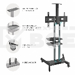 Стойка для телевизора с кронштейном ONKRON TS1552 40
