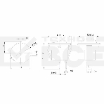 Выключатель клавишный круглый 250V 3А (2с) ON-OFF красный Micro Rexant, фото3