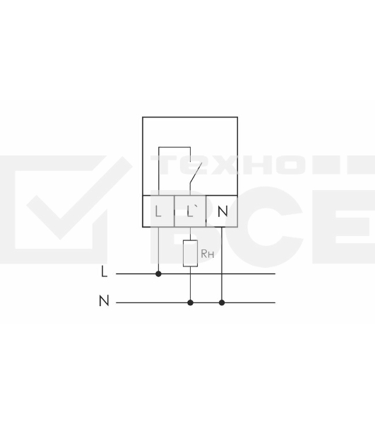 Реле напряжения CP-721-1 (однофазное; цифровая индикация; напряжение питания 50-450В контакт 1NO 63А встроен. таймер регистрация аварий в памяти индикация текущего напряжения) (аналог УЗМ) F&F EA04.009.013