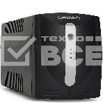 Источник бесперебойного питания Crown CMU-1000X (1000VA/600w; Off-Line; 2 х Euro с резервным питанием и фильтрацией; 12V7AH х 2; Металл), фото8