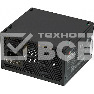Блок питания Accord  ACC-500W-NP, 500Вт, 120мм, черный