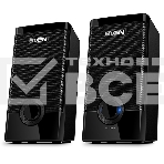 Колонки Sven 318 черный {USB-порт ПК, ноутбука или адаптер 5V DC}, фото 1