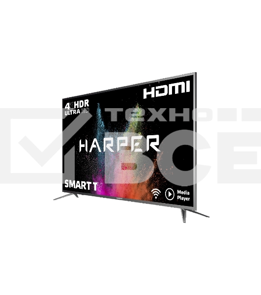 Телевизор Harper 55' 55U750TS UHD 3840x2160 Smart TV