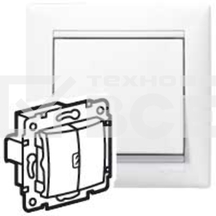 Выключатель Valena выключатель 2-кл./бел.