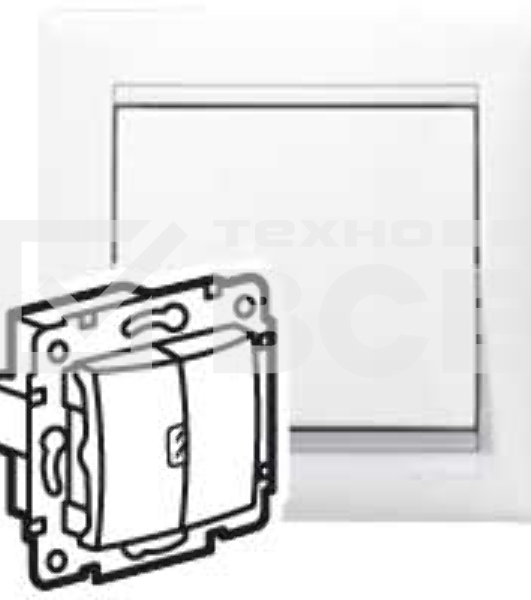 Выключатель Valena выключатель 2-кл./бел.