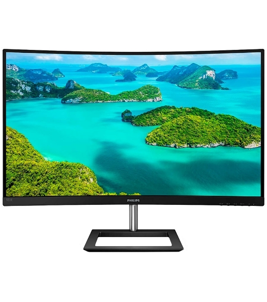 Монитор 31.5' Philips 322E1C VA 1920x1080, 75 Гц, 4 мс, 16:9, 250 кд/м2, 1xHDMI, 1xDP, изогнутый, 1x3.5 мм, черный