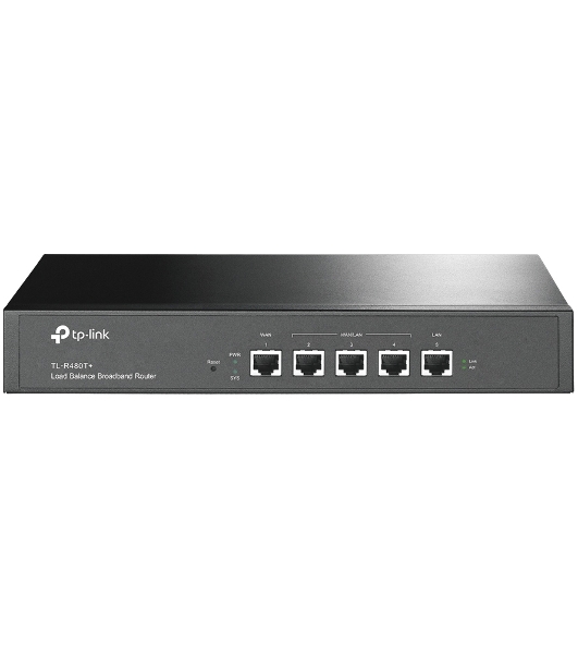 Маршрутизатор TP-Link SMB TL-R480T+ для ср.бизнеса 1WAN+4LAN 10/100Mb/s,Intel IXP 266MHz, Firewall,NAT,VPN
