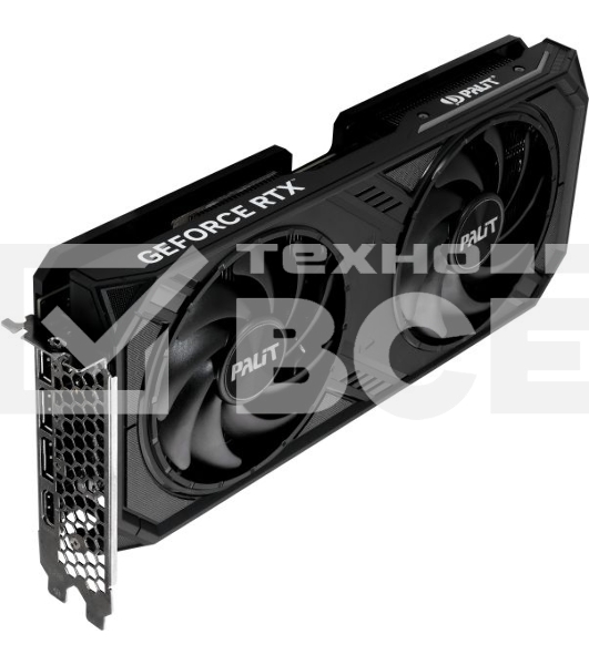 Видеокарта Palit PA-RTX4070 DUAL 12GB  PCIE16 12288Mb 192 GDDR6X 1920/21000 HDMIx1 DPx3 HDCP Ret