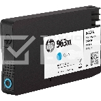 Картридж струйный HP 963XL 3JA27AE голубой увеличенной ёмкости (1600 стр) для HP OfficeJet Pro 9010, 9013, 9020, 9023, фото2