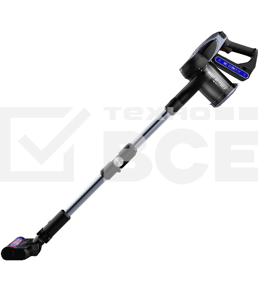 Пылесос Polaris PVCS 7090 HandStick PRO Aqua 450Вт жемчужный/серый