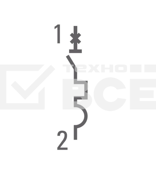 Выключатель автоматический модульный 1п B 6А 4.5кА ВА 47-63 PROxima EKF mcb4763-1-06B-pro