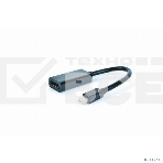 Переходник miniDisplayPort - DisplayPort, Cablexpert A-mDPM-DPF-001, 20M/20F, длина 16см, черный, пакет, фото4