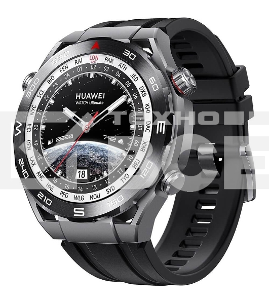 Смарт-часы Huawei Watch Ultimate CLB-B19 черный/черный