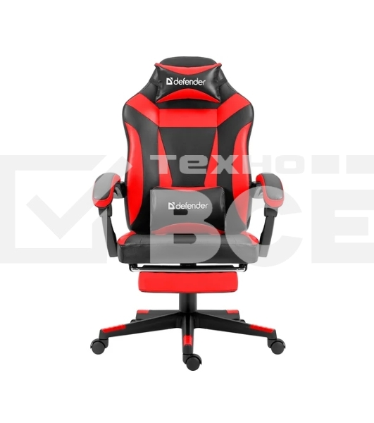 Кресло игровое Defender CRUISER BLACK/RED PU