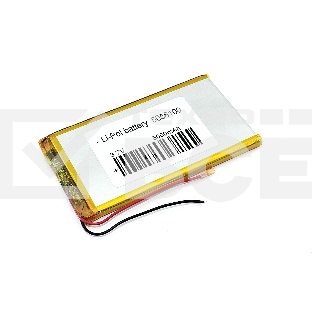 Аккумулятор Li-Pol (батарея) 5*56*100мм 2pin 3.7V/5000mAh