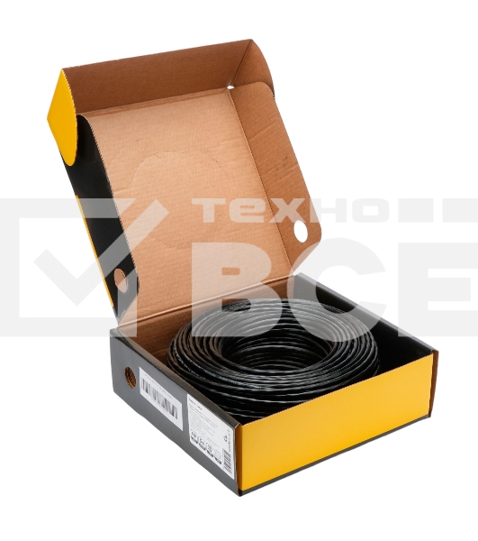 Кабель Cablexpert FPC-5051E-4-CU-OUT/100, FTP outdoor 4x2x0.51, медный, кат.5e, однож., 100м, box, черный
