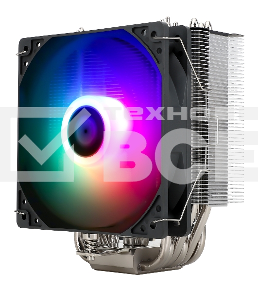 Кулер для процессора Thermalright Burst Assasin 120 ARGB (4-pin PWM, 154mm, Ni/CU, 6x6mm, ARGB, 1x120mm, 66.17CFM, 25.6dBA, 1550RPM, S: 1700, 1200, 115X, AM5, AM4)