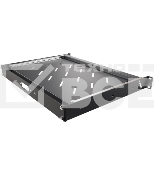 Полка выдвижная NTSS NTSS-MSKB-U-BL 1U нагр.:20кг. 19