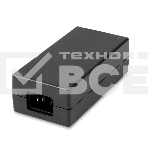 PoE-инжектор Gigabit Ethernet на 1 порт, мощностью до 65W. Совместим с оборудованием PoE IEEE 802.3af/at/bt. Мощность PoE на порт - до 65W. Напряжение PoE - 52V(конт. 1,2,4,5(+), 3,6,7,8(-)). Порты: вх. - 1 x RJ45(10/100/1000 Base-T), вых. 1 x RJ45(10/100/1000 Base-T, PoE 52V). Встроенная грозозащита 3kV. Питание: AC100-240V. Размеры (ШхВхГ): 60x40x120мм. Вес: 0,3кг. Рабочая температура -10...+65 гр.С, фото 1