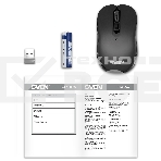 Мышь беспроводная SVEN RX-560SW черный, 1600 dpi, радиоканал, USB, кнопки - 6, фото11