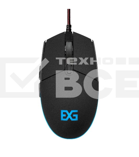 Мышь проводная ExeGate SL-9066 черный, 2400 dpi, USB, кнопки - 6