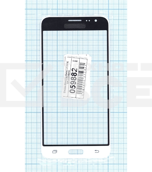 Защитное стекло для Samsung Galaxy J3 (2016) SM-J320 белый