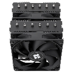Кулер для процессора Thermalright Peerless Assassin 120 SE черный (4-pin PWM, 155мм, Ni/Cu, 6x6мм, 2x120мм, 66.17CFM, 25.6dBA, 1550RPM, S: 1200, 1700, 1851, 115X, AM4, AM5, silver, black), фото 1