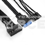 Компьютерный корпус Exegate EX284038RUS Minitower BA-204U Black, mATX, <AA500, 80mm>, 2*USB+2*USB3.0, Audio, фото6