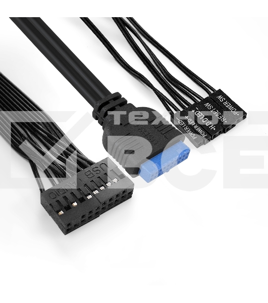 Компьютерный корпус Exegate EX284038RUS Minitower BA-204U Black, mATX, <AA500, 80mm>, 2*USB+2*USB3.0, Audio