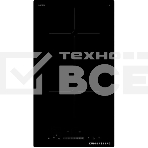 Варочная поверхность Kuppersberg ICI 316, 30 см, индукция, High-Tech, inverter, прямой край, 9 уровней мощности, бустер, Stop and Go, Flexi-zone, автоматическое отключение, таймер, индикатор остаточного тепла, сенсорное/слайдерное управление, цвет черный, фото2