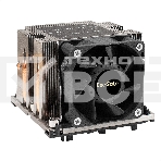 Кулер+направляющая планка ExeGate ESNK-P0068AP4.PWM.2U.3647.Cu + BKT-0126 (Al+Cu, 2U, 4 тепл. трубки, LGA3647, Square, TDP 205W, PWM, 2100-6800RPM, 2 ball bearing, 4pin, 52db, 430г, на винтах, с термопастой, в комплекте с направляющей планкой (back plate , фото9