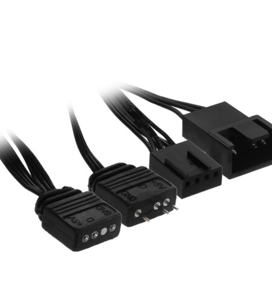 Вентилятор для корпуса ARCTIC P14 PWM PST A-RGb 0dB черный - retail (ACFAN00239A)