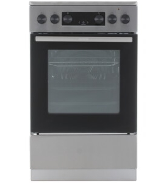 Плита электрическая Gorenje GEC5C40XAOT серебристый, конфорок 4 шт, духовка 70 л, 50 см x 85 см x 59.4 см