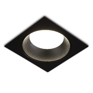 Светильник Ambrella light TN52339 SBK черный песок GX53 max 12W 115*115*25