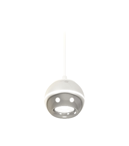 Светильник Ambrella XP1104001 PSL/SWH серебро полированное/белый песок MR16 GU5.3 LED 3W 4200K (A2301, C1104, N7012)