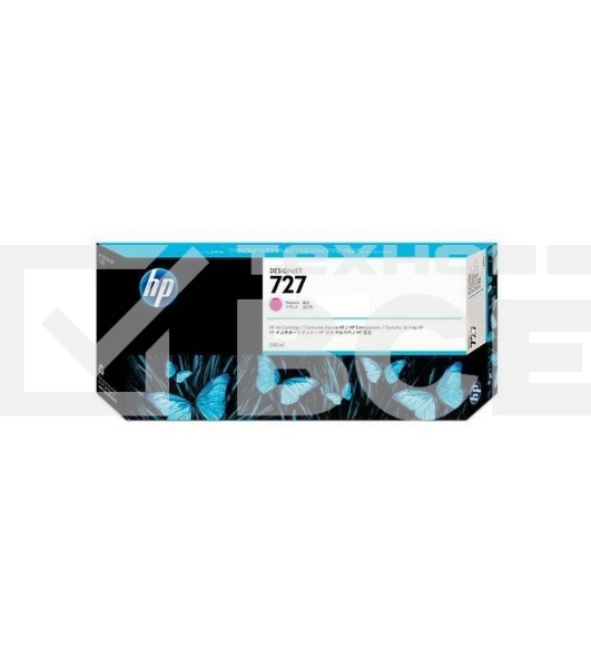 Картридж струйный HP 727 F9J77A пурпурный для HP DJ T1500/T1530/T2500/T2530/T920/T930 (300мл)