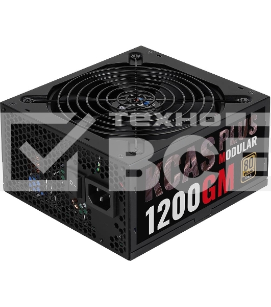 Блок питания Aerocool / Formula 1000W Retail KCAS PLUS 1000GM, 80 PLUS Gold, ATX v2.4, модульный, fan 14cm, 6x PCI-E [6+2-Pin], 10x SATA, 6x MOLEX