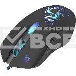 Мышь проводная Defender Sky Dragon GM-090L черный, 3200 dpi, USB, кнопки - 6, фото11