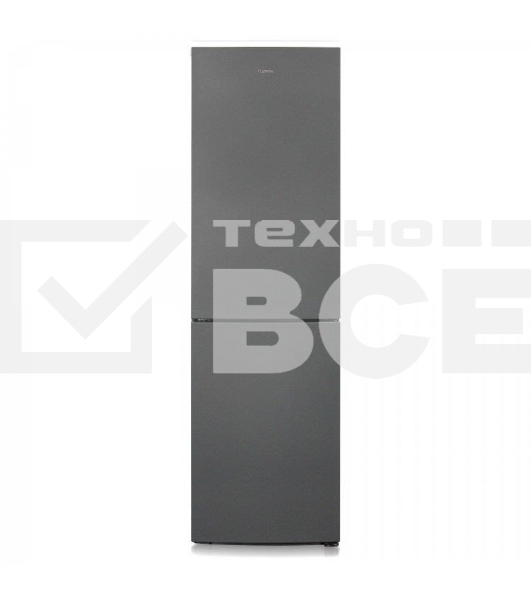 Холодильник Бирюса Б-W6049 графит матовый двухкамерный 245/135л морозилка снизу