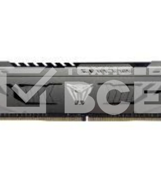 Оперативная память Patriot Viper Steel, DDR4, 8GB, 3200MHz, CL16, DIMM, с радиатором, черный