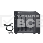 Полка расширения сетевого хранилища без дисков channel QNAP DAS TR-004 4 Bay 2.5/3.5 SATA Type-C USB 3.1 Gen 1 (5 Gb/s) Direct Attached Storage with Hardware RAID, фото2