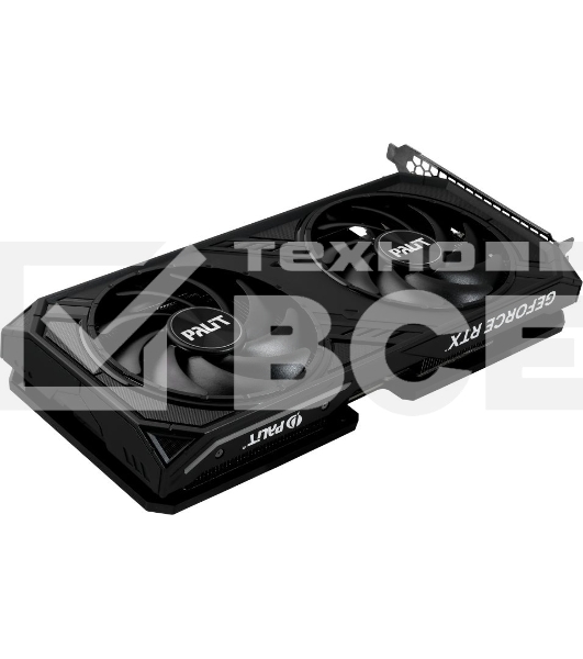 Видеокарта Palit PA-RTX4070 DUAL 12GB  PCIE16 12288Mb 192 GDDR6X 1920/21000 HDMIx1 DPx3 HDCP Ret