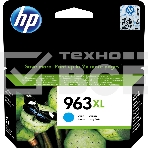 Картридж струйный HP 963XL 3JA27AE голубой увеличенной ёмкости (1600 стр) для HP OfficeJet Pro 9010, 9013, 9020, 9023, фото3