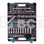 Набор инструментов Stels 14103 1/2'' CrV пластиковый кейс 60  предм., фото6