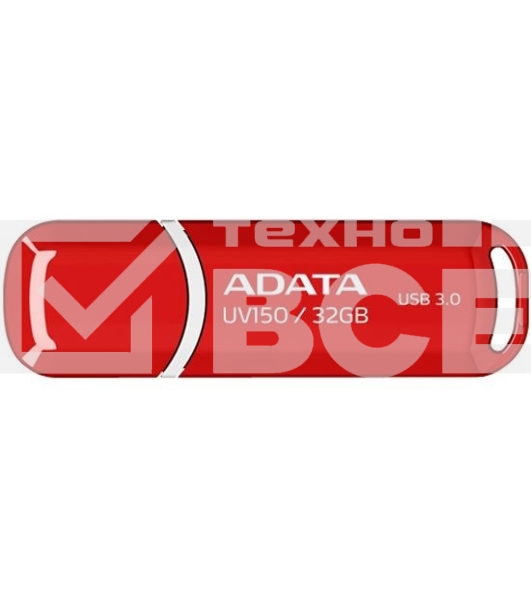 Флэш диск ADATA Flash Drive 32Gb UV150 AUV150-32G-RRD {USB3.0, Red}