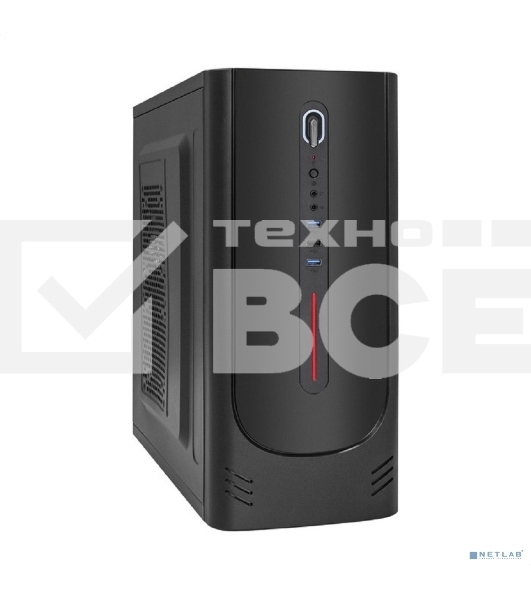 Компьютерный корпус Miditower ExeGate XP-340U (ATX, без БП, 1*USB+2*USB3.0, аудио)