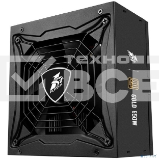 Блок питания 1STPLAYER STEAMPUNK PS-750SP, 750Вт, 80 PLUS Gold, 140мм, модульный, черный