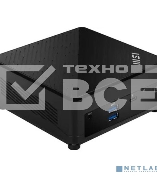 Неттоп MSI Cubi 5 12M-012XRU i7 1255U (1.7) 16Gb SSD512Gb Iris Xe noOS 2xGbitEth WiFi BT 65W черный (9S6-B0A811-264)