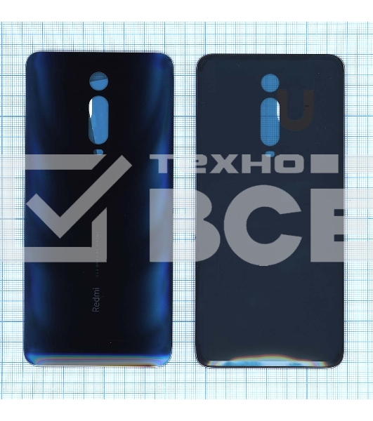 Задняя крышка для Xiaomi Redmi K20 синяя